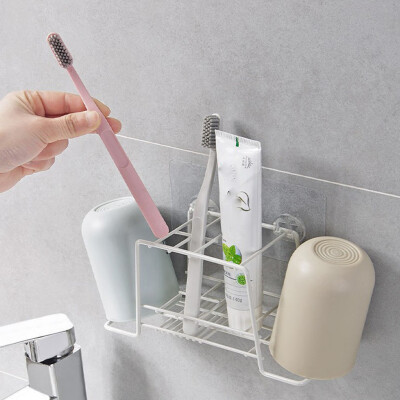 

Toponeto Household Toothbrush Holder Bathroom Teeth Brushing Cup Mug Cup Rack