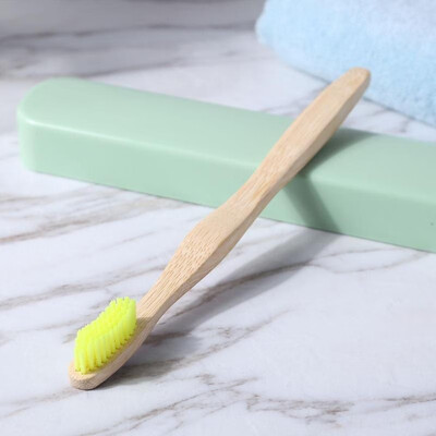 

Natural Bamboo Toothbrush Eco-Friendly Wooden Soft Bristle Toothbrushes