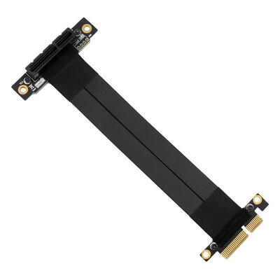 

PCIe x4 Riser Card Graphics Card Cable PCI Express Extension Port Adapter