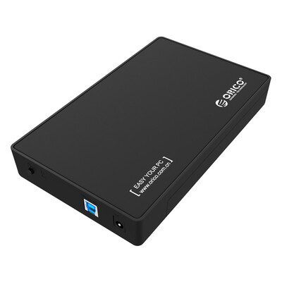 

ORICO 3588US3-V1-US-BK 35-inch USB30 Hard Drive Enclosure USB30 SATA Port External Hard Drive Case HDD 5Gbps 8TB SSD Rapid He