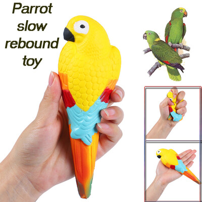 

Siaonvr 1PCS Squeeze Exquisite Cute Parrot Scented Slow Rising Decompression Toys