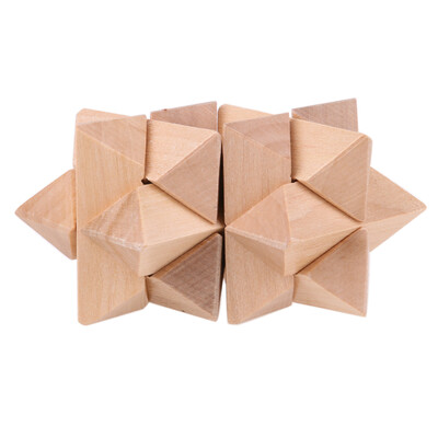 

Kong Ming Luban Lock Kids Adult Wooden Intellectual Puzzle Brain Tease Toy