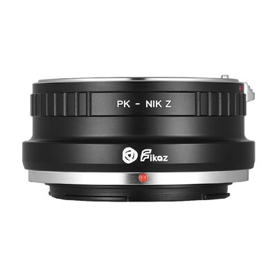 

Fikaz High Precision Lens Mount Adapter Ring Aluminum Alloy for Pentax PK-Mount Lens to Nikon Z6 Z7 Z-Mount Mirrorless Camera PK-N