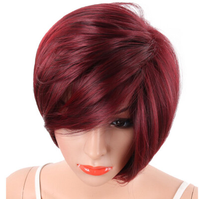 

Partial Distribution Type Smooth Short Bob Shortcut Wig