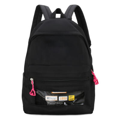 

Printing School Bags Women Nylon Travel Backpacks Preppy Style Knapsack