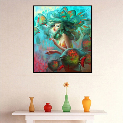 

Kozart DIY 5D Diamond Painting Kit Full Drill Eternal Rose Embroidery Diamond Painting Set for Adult