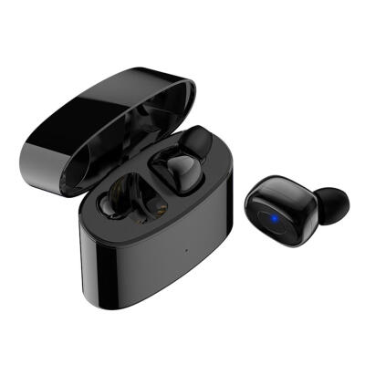 

T6 TWS Bluetooth 50 Earphone Stereo Wireless IPX5 Earbuds wCharging Box