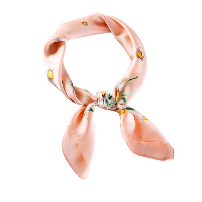 

Fashion Women Shawl Floral Print Square Scarf Casual Neck Hair Tie Band
