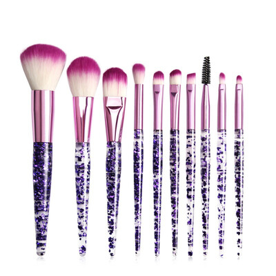 

Marbling Makeup Brushes Set Eyeshadow Eyeliner Concealer Brush set Make Up Brush Tool Kit