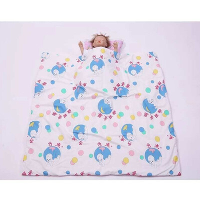 

ZI JIE winter baby quilt cotton fabric thin&medium size 1mx1m hug 7986