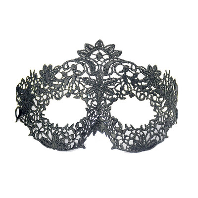 

Tailored Masquerade Lace Mask Catwoman Halloween Cutout Prom Party Mask Accessories