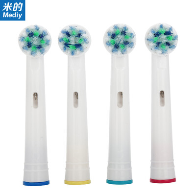

Mediy electric toothbrush head 4 sticks multi-angle cleaning type adaptation Braun Oral B electric toothbrush model M-EB05