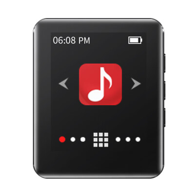 

RUIZU M4 8G black Bluetooth external touch screen 18 inch mp3mp4 lossless HIFI mp5 music video player student English Walkman movement