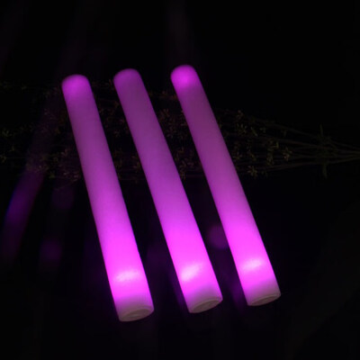 

FUNNYBUNNY LED Flashing Light Effect Sticks Color Changing Foam Baton Strobe for Party Supplies Festivals Birthdays Children To