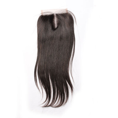 

Dolago Straight Lace Closure Malaysian Hair Closure Natural Color 5x5 FreeMiddleThree Part Human Hair Closure with Baby Hair 18
