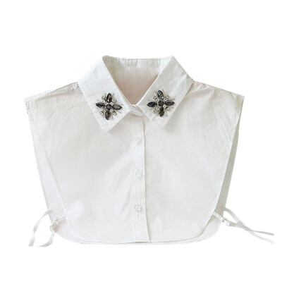 

Spring Design Women Professional Commuter Cotton Fake Shirt Collar Necklace Choker Collar