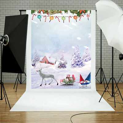 

Toponeto Christmas Backdrops Vinyl Wall 3x5FT Digital Background Photography Studio A
