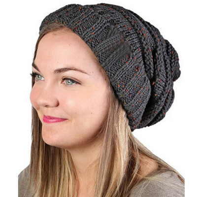 

Tailored Fashion Womens Winter Warm Knit Crochet Ski Hat Braided Turban Headdress Cap