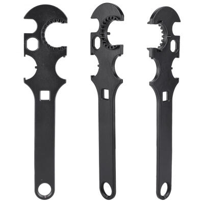 

Greensen Outdoor Multi-functional Steel Combat Wrench Barrel Nut Spanner Tactics Tool