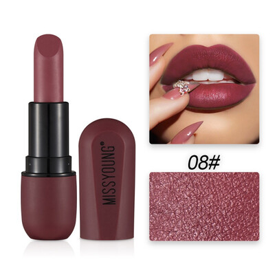 

Waterproof Matte Velvet Lipstick Glossy Lip Gloss Lip Sexy Red Lip Tint 12 Colors Women Fashion Makeup maquillaje
