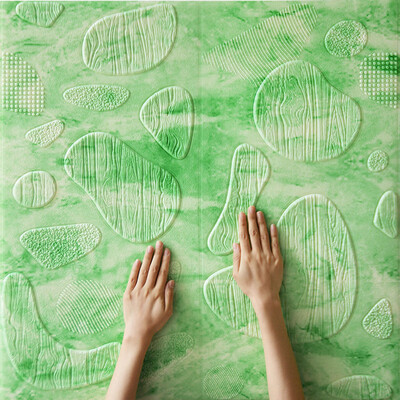 

〖Follure〗3D Stereo Wall Stickers TV Background Wall Living Room Eco-friendly Decoration
