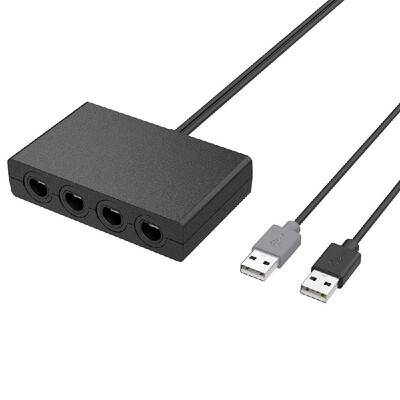 

ipega XB-018 4 Ports Gamecube Controller 48-53V Adapter for N-SwitchWii UPCWindows XPVista78LinuxMac OS