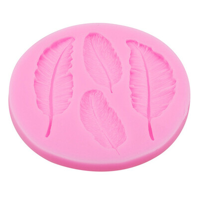 

Hot Sale Diy Feather Shape Cake Silicone Mold For Baking Cake Decorating Molds Bake Forms Home Kitchen
