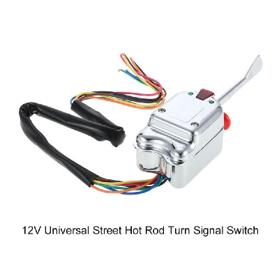 

12V Universal Street Hot Rod Turn Signal Switch for FORD for BUICK for GM