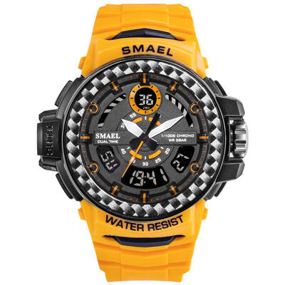 

SMAEL 8014 Multifunctional Sport Wristwatches Waterproof Digital Military Watch Male Analog Clock For Outdoor