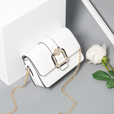 

Summer days ins single - shouldered young girl on the Korean version of the chain satchel satchel students fashion