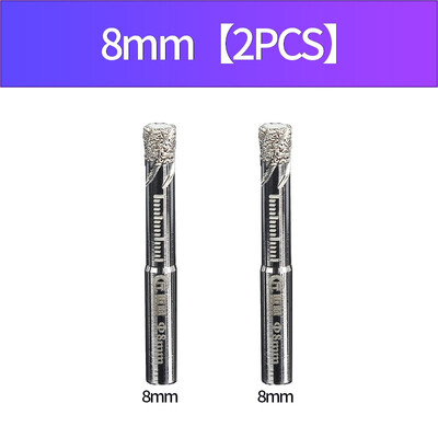

JIANGCHENG Vacuum Brazed Dry Drill Diamond Hole Saw with Wax Filling Diamond Core Drill Bits Set for porcelain ceramic tile
