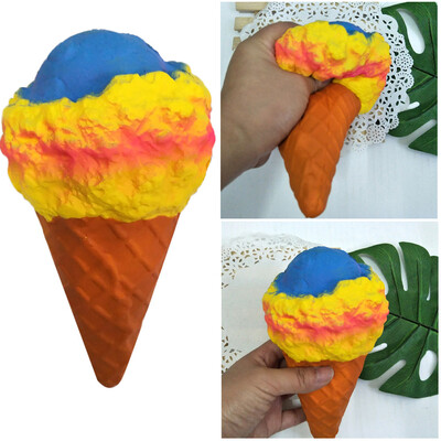 

Gotoamei 20cm Slow Rising Ice Cream Cone Kids Decompression Toys Cafe Bar Decor