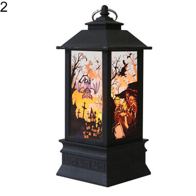 

Halloween Pumpkin Witch Ghost Hand Candle LED Light Desktop Decor Lamp Lantern