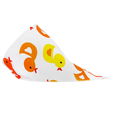 

6 Colors Baby Cotton Bib Infant Saliva Towels Baby Accessories Bibs Newborn Wear Cartoon Head Scarf