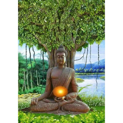 

5D Full Drill Diamond Painting Buddha Statue Embroidery Mosaic Craft Kits