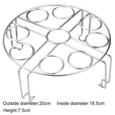

Steamed Egg Rack Double-layer Stainless Steel Multi-function Steamer Kitchen Steaming Rack Kitchen Supplies