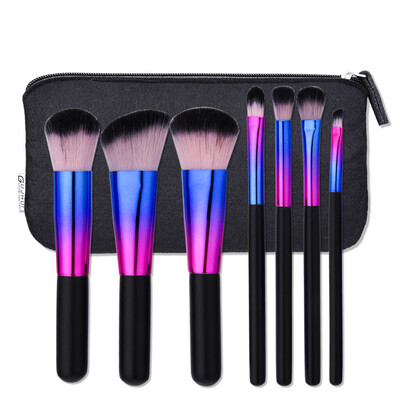 

〖Follure〗New 7PCS Make Up Foundation Eyebrow Eyeliner Blush Cosmetic Concealer Brushes