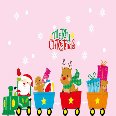 

Tailored Christmas Window Stickers Static Electricity Removable Home Room