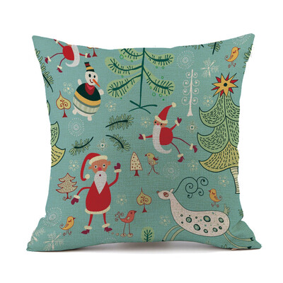 

Tailored Christmas Sofa Bed Home Decoration Festival Pillow Case Cushion Cover