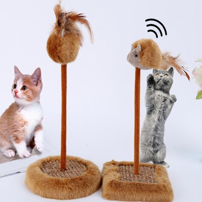 

Sounding Mouse Vocal Ball Toys Cat Scratch Board Kitty Stage Pet Pet Products Cat Toy 2019 New Arrival