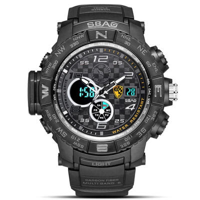 

SBAO Casual Luminous Digital Wristwatch Waterproof Sports Watch For Men