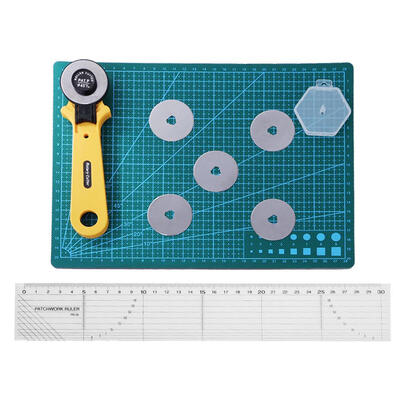 

A4 Grid Double Sided Plate Cutting Mat Pad Cardboard Cutting Tool Kit Set