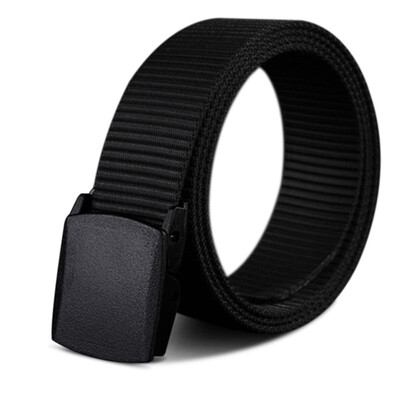 

Fashion Military Nylon Waist Belts Unisex Automatic Buckle Waistband