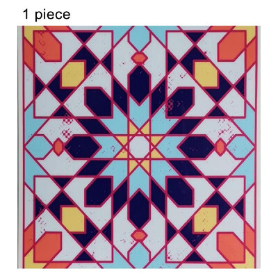

1PC Self Adhesive Retro Tile Stickers Waterproof PVC Removable Wall Stickers Decals for Kitchen Bathroom Home Tidy Protection
