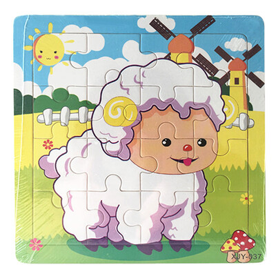 

Tailored Wooden Puzzle Educational Developmental Baby Kids Training Toy