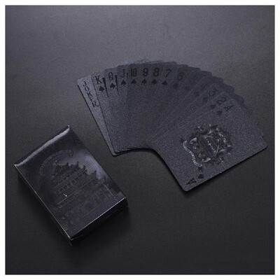 

Creative Individuality Colorfast Environmental PVC Plastic Waterproof Table Games Playing Cards Poker