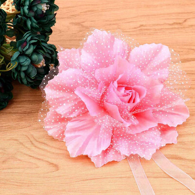 

Gobestart 2Pcs Best Peony Flower Curtain Clip-on Tie Backs Holdback Tieback Holder Panel
