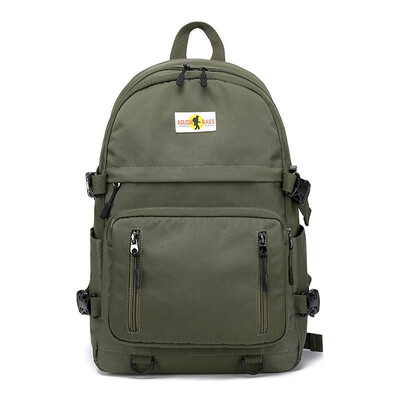 

Marsoul nylon student bag female campus student backpack simple male backpack travel leisure bag outdoor