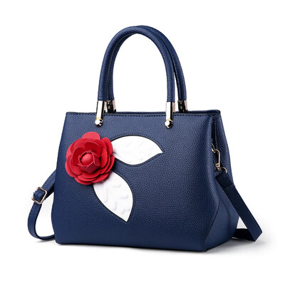 

Fashion Casual Women Bag TOP-Handbag PU Shoulder Bag Messenger Bags Flowers Crossbody Bags Travel Tote Purse Teenager Sac