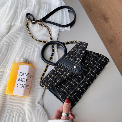 

Internet celebrity bag 100 foreign air handbag woman 2019 new fashion single shoulder bag small fresh oblique satchel bag